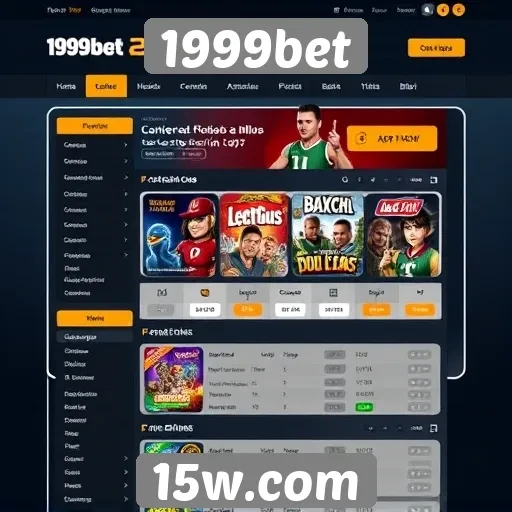 Interface do usuário no site 1999bet e sua usabilidade